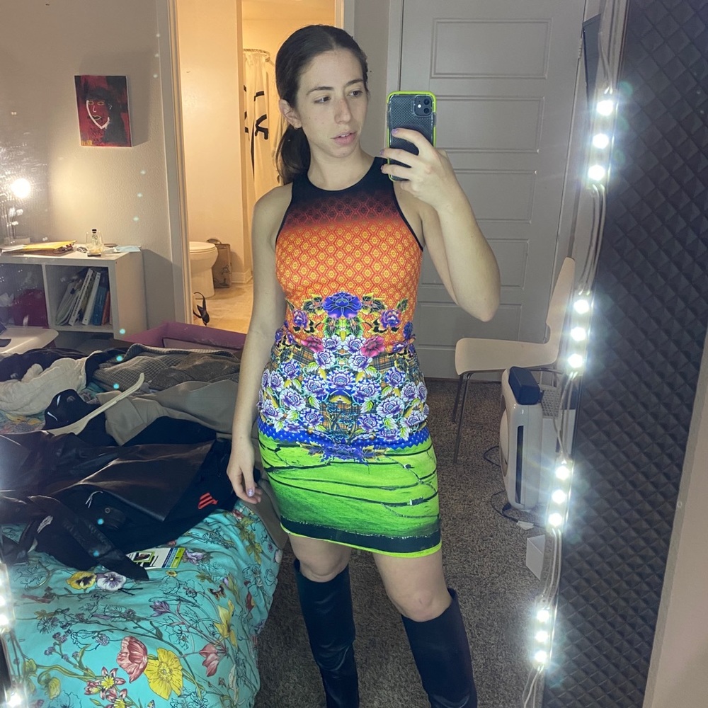 Cover Canyon racer-back dress